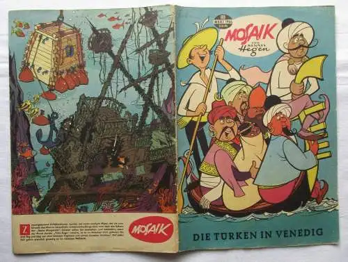 Mosaik von Hannes Hegen Digedag Nummer 88 von 1964 (119729)