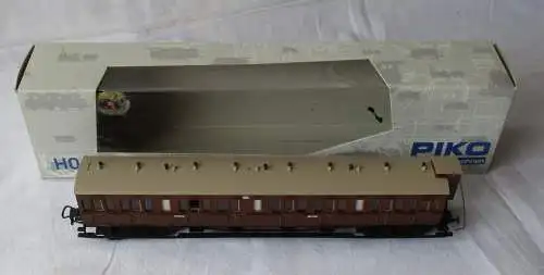 Piko H0 53011 Abteilwagen mit Bremserhaus der K.Sächs.Sts.E.B. OVP (166653)
