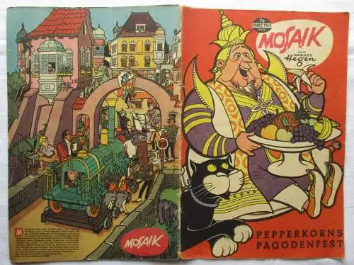 Mosaik von Hannes Hegen Digedag Nummer 76 von 1963 (115824)