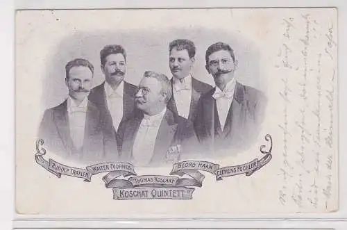 34249 Ak Koschat Quintett Thomas Koschat 1901