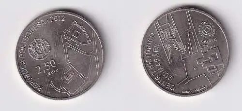 2,5 Euro Münze Portugal 2012 Kulturhauptstadt Guimaraes (150209)