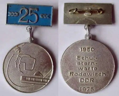DDR Abzeichen Schulsternwarte Rodewisch 1950 - 1975 (112287)