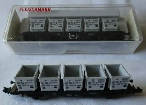 Fleischmann Spur N 8231 Behälterwagen "Von Haus zu Haus" DB in OVP (104993)