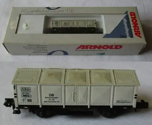 Arnold 5902 Bahnhofswagen Klappdeckelwagen DB Spur N OVP (151710)
