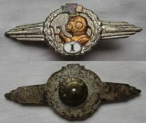 DDR Klassifizierungsabzeichen für Taucher Stufe I (165480)
