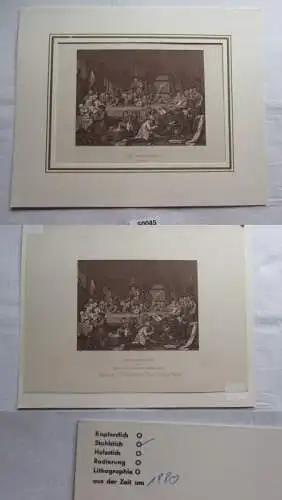 alter Stich - THE ELECTION. - PLATE 1. - HUMOURS OF AN ELECTION ENTERTAINMENT