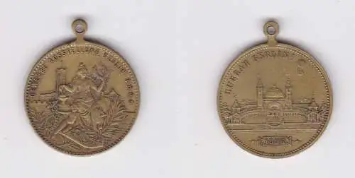 seltene Messing Medaille 1896 auf die Berliner Gewerbeausstellung (123089)