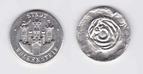 Probeabschlag DDR Medaille Bergstadt Wolkenstein Erzgebirge (157736)