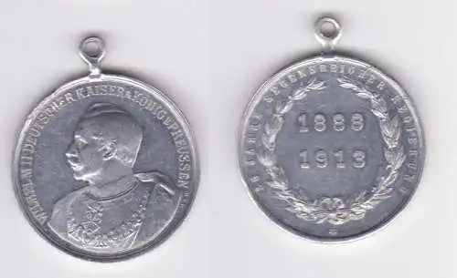 Medaille Wilhelm II König von Preußen zu 25jähr.Regierungsjubiläum 1913 (154831)