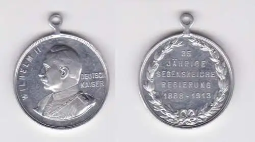 Medaille Wilhelm II König von Preußen zu 25jähr.Regierungsjubiläum 1913 (151112)