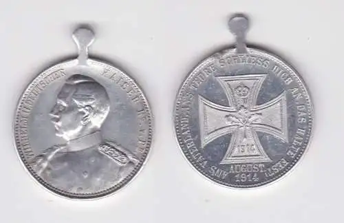 ALU Medaille Kaiser Wilhelm II Ans Vaterland Ans Treue schliess dich an (151247)