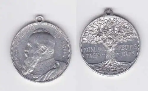 ALU Medaille Luitpold Prinzregent zu Bayern 90.Geburtstag 1911 (153706)