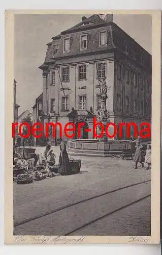74901 Ak Zittau Das königl. Amtsgericht Sächs. Heimatschutz-Postkarte 1921
