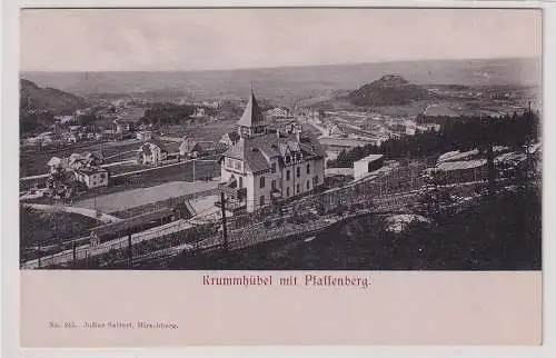 908347 Ak Krummhübel mit Pfaffenberg Karpacz - Panoramaansicht um 1900