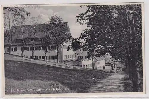 908351 Ak Bad Schwarzbach i. Isgb. - Landschuljahr-Heim 1934