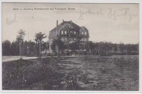 36449 Ak Gast- und Kurhaus Fichtenreuth bei Fraureuth Reuss 1930