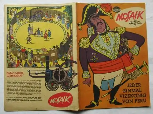 Mosaik von Hannes Hegen Digedag Nummer 74 von 1963 (144890)