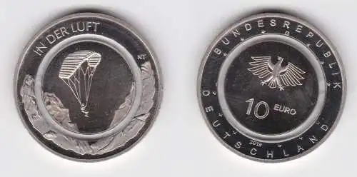 10 Euro Münze Deutschland In der Luft 2019 G vz/Stgl. (131070)