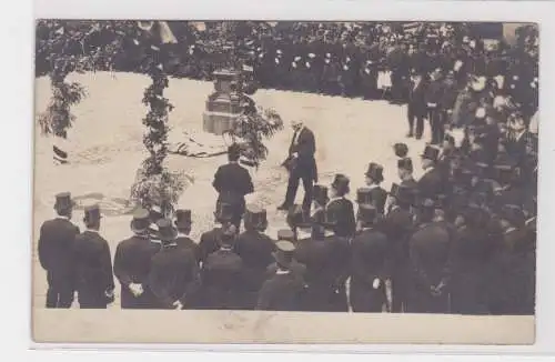 907935 Foto Ak Einweihung der Kaiserplatte 1901 "Kaiser Wilhelm 12.06.1900"