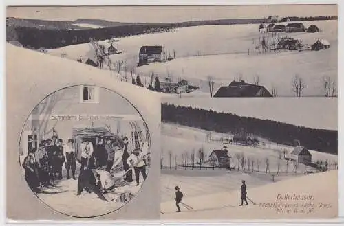 900739 Ak Tellerhäuser höchstgelegenes sächsisches Dorf 921 m.ü.d.M. 1916