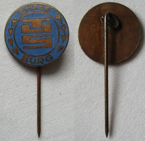 DDR Sport Abzeichen Ehrennadel in Bronze TUS Empor Burg (133604)