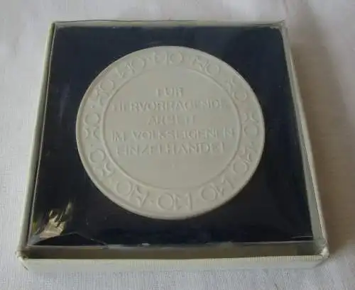 DDR Medaille Für hervorragende Arbeit im Volkseigenen Einzelhandel HO (132586)