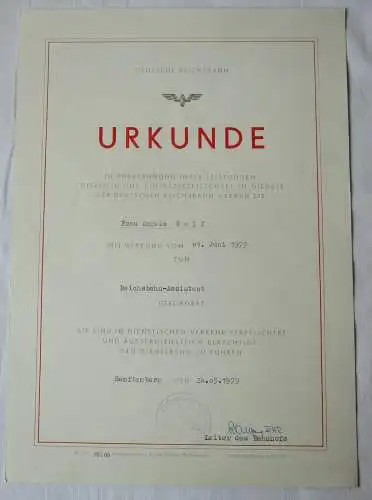 DDR Urkunde Beförderung Deutsche Reichsbahn Dresden Assistent 1979 (133908)