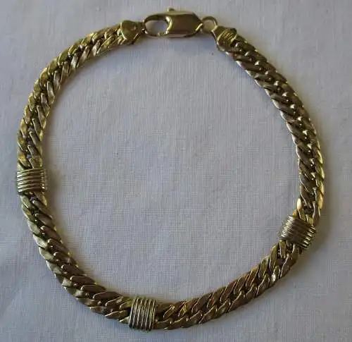 hochwertiges 585er Gold Armband Gliederarmband (101462)