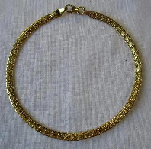 hochwertiges 585er Gold Armband Gliederarmband (100833)