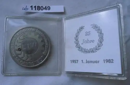 DDR Medaille 25 Jahre Landtechnische Instandsetzung Gerbstedt 1982 (118049)