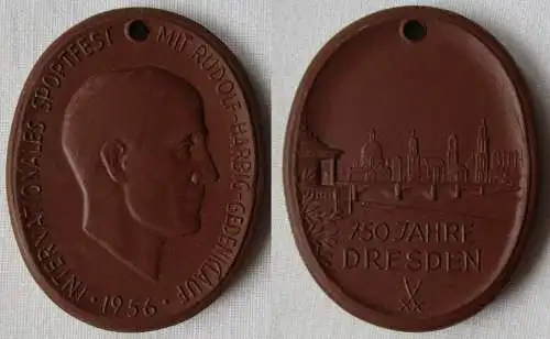 Medaille Int. Sportfest Rudolf-Harbig-Gedenklauf 1956 750 Jahre Dresden (144745)