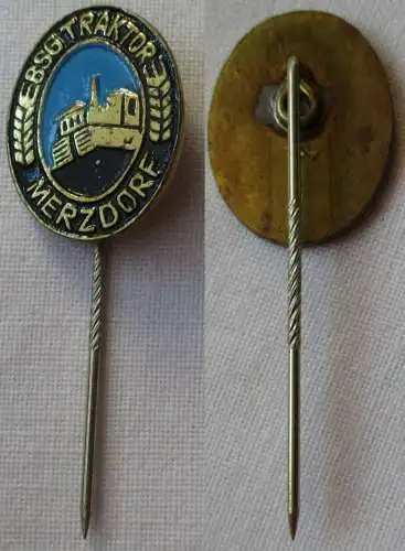 DDR Sport Anstecknadel Mitgliedsabzeichen BSG Traktor Merzdorf (145505)