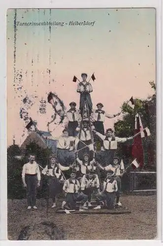 26484 Ak Helbersdorf Turnerinnenabteilung 1909