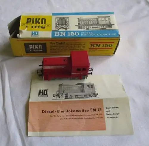 Piko Gützold H0 BN 150 Lok Diesellok rot CSD Rangierlok G15 OVP (161057)