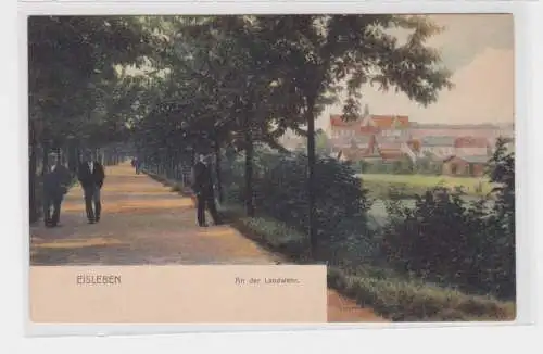 908520 Ak Eisleben an der Landwehr um 1900