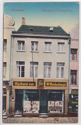 42693 Ak Düsseldorf - Geburtshaus von Heinrich Heine 1921
