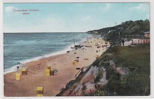 906674 AK Ostseebad Rewahl - Strand