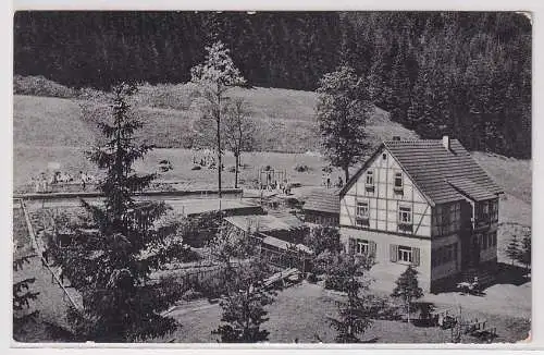 58587 Ak Sommerfrische Aumühle im weißen Sorbitztal bei Arnsgereuth um 1930