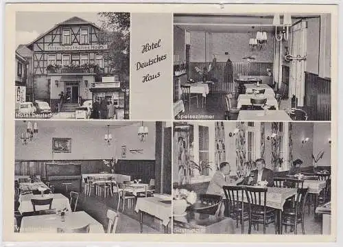 906751 Mehrbild Ak Hotel Deutsches Haus Bebra am Bahnhof - Bes. Hr. Opfer 1942