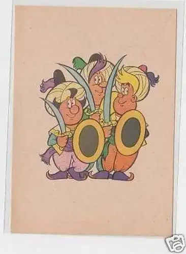 04956 Postkarte Mosaik 3 Digedags mit Turban 1973