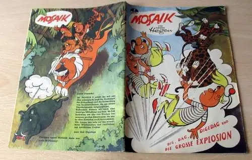 Mosaik von Hannes Hegen Digedag Nummer 7 von 1957 TOP (151724)