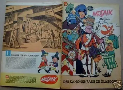 Mosaik von Hannes Hegen Digedag Nummer 69 von 1962