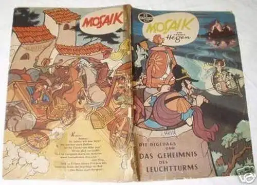 Mosaik von Hannes Hegen Digedag Nummer 22 von 1958