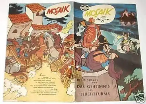 Mosaik von Hannes Hegen Digedag Nummer 22 von 1958