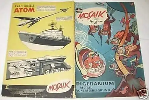 Mosaik von Hannes Hegen Digedag Nummer 33 von 1959
