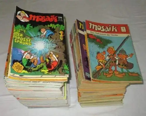 Mosaik Abrafaxe 1/1976 bis 312/2001 komplett 312 Hefte (132440)