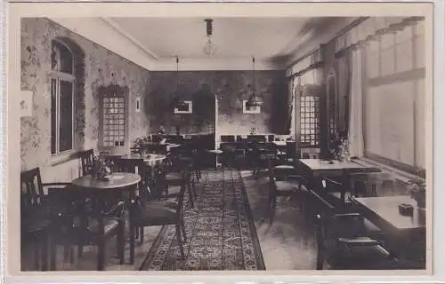 908549 Ak Schachen (Bodensee) - Café Spengler Innenansicht