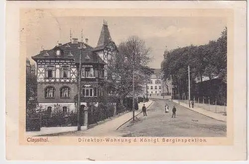 903777 Ak Clausthal - Direktor-Wohnung d. königl. Berginspektion 1907