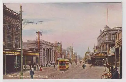 902579 Ak Auckland New Zealand Queen Street um 1920