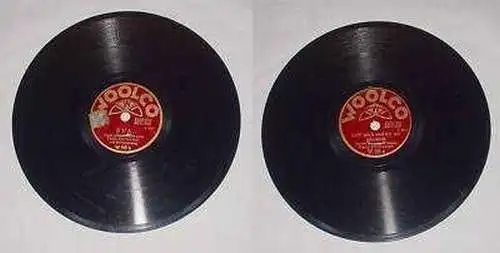Schellackplatte Woolco W98 "Eva" Tango u.a.
